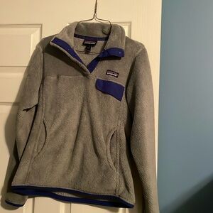 Patagonia gray fleece